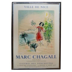 French Charming Poster by Marc Chagall