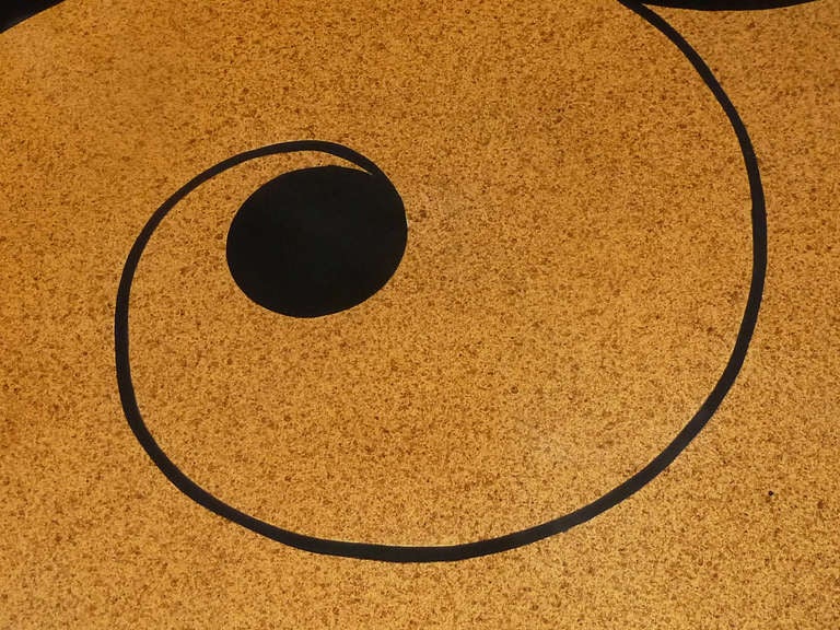 Memphis Style Nautilus Themed Dining or Center Table 3
