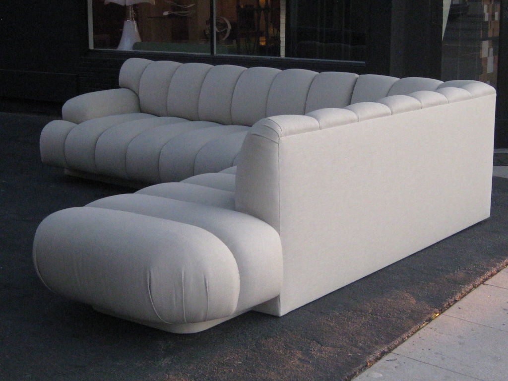 Fabric Exceptional and Seductive Sectional Sofa