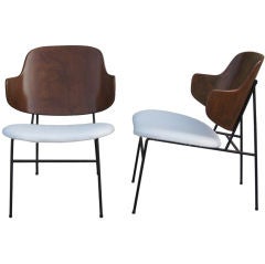 A Pair of Chairs by Ib Kofod- Larsen