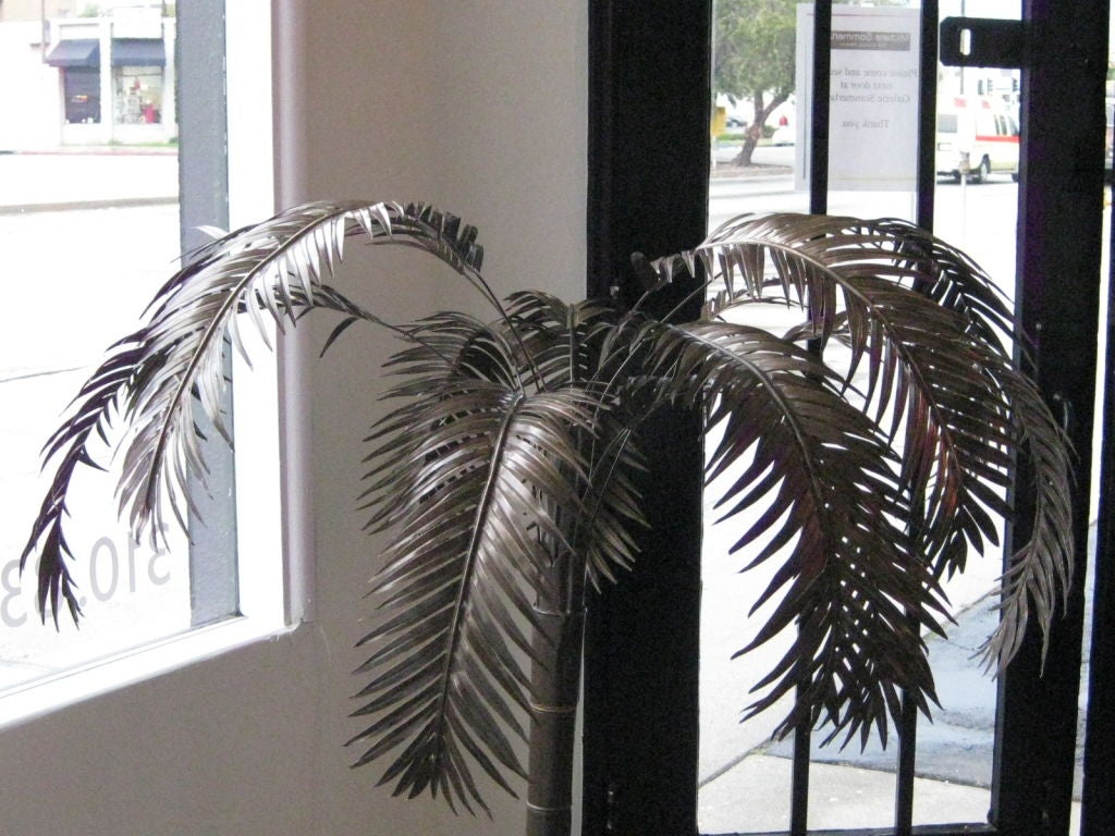 American Decorative  Brass Palm Tree