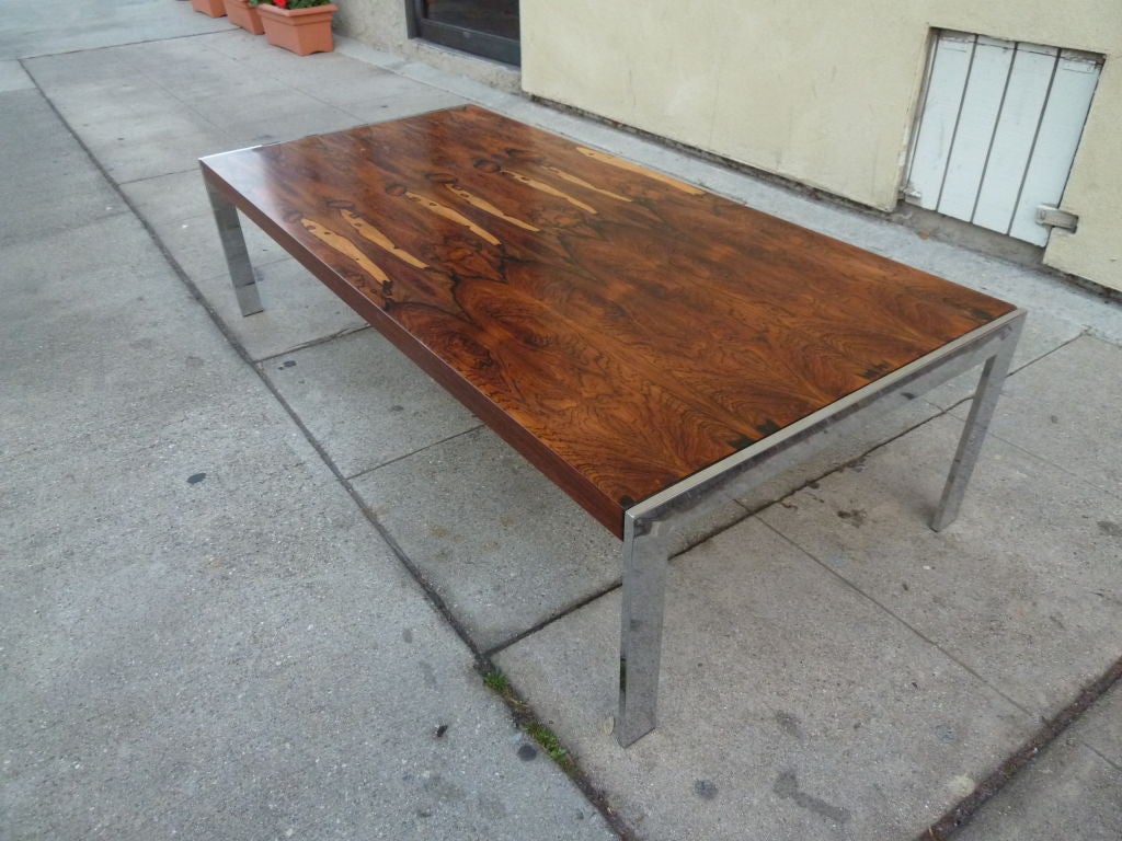 Late 20th Century Outstanding Coffee Table by  Milo Baughman for Thayer Coggins