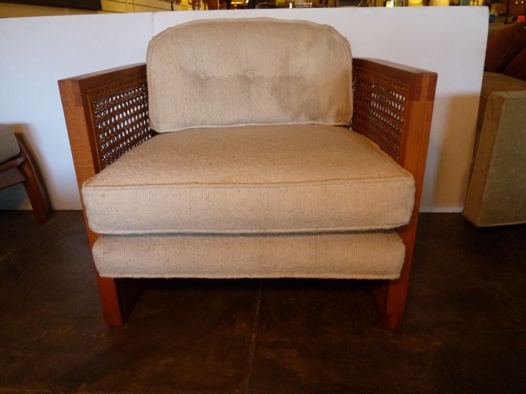 Chic  Caned Club Chair 1