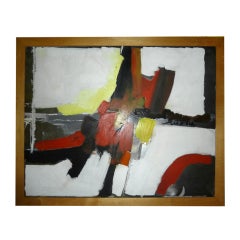 A Fine Original Abstract Oil Painting signed Risolia 6