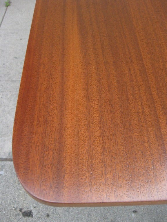 Mid-20th Century Drop Leaf Mahogany Extension Table by Rway
