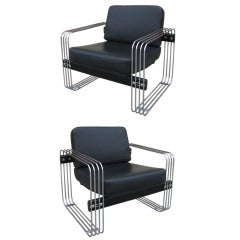 Pair of Chairs by  Stendig