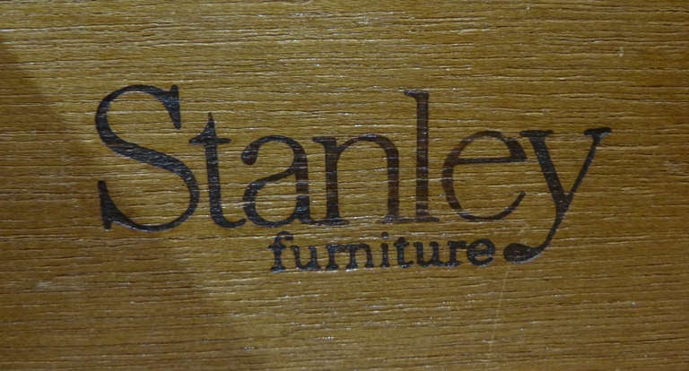Mid-20th Century Stanley Faux Bamboo Dresser