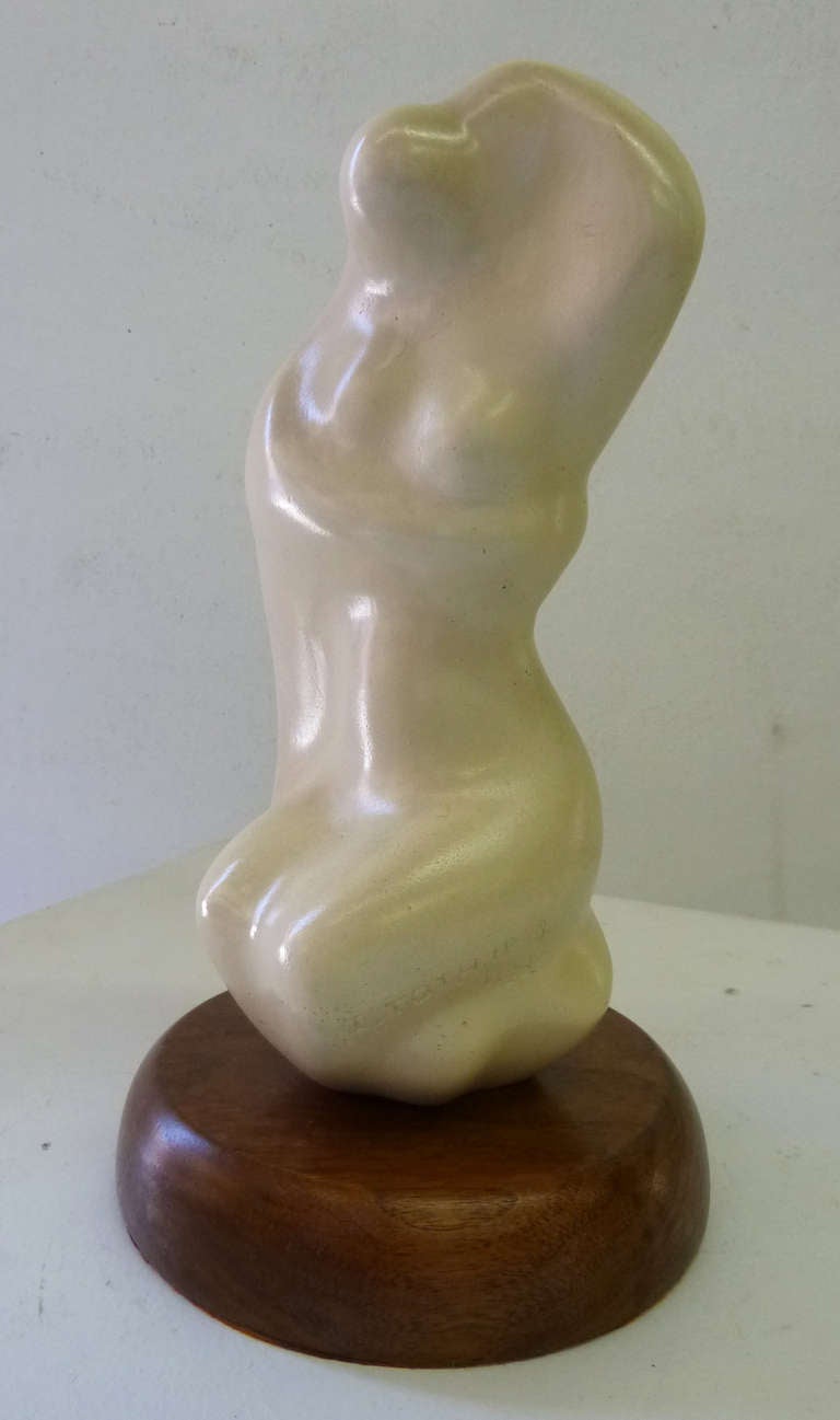 "Love" Sculpture of Entwined Couple by Istvan Toth