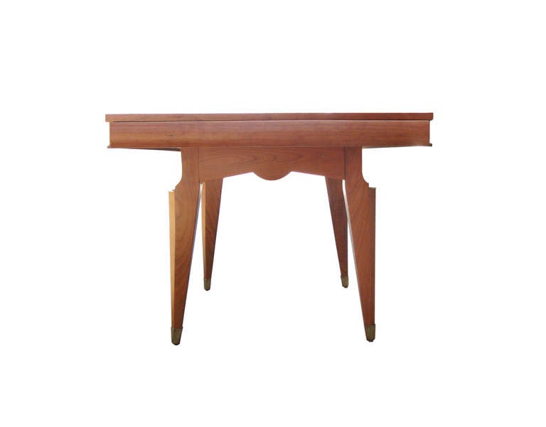 Mid-Century Modern French Mid-Century Dining Table Attributed to Jean Pascaud