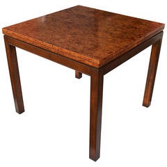 Flip Top Game Table by Edward Wormley