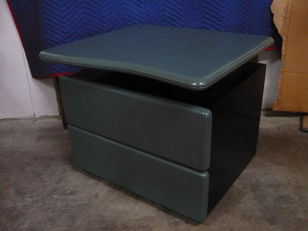 Canadian Pair of Side Tables by Rougier For Sale at 1stdibs