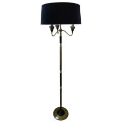 French 50s Brass Floor Lamp 3