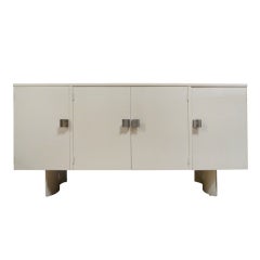 Eliel Saarinen Lacquered Credenza for Johnson Furniture