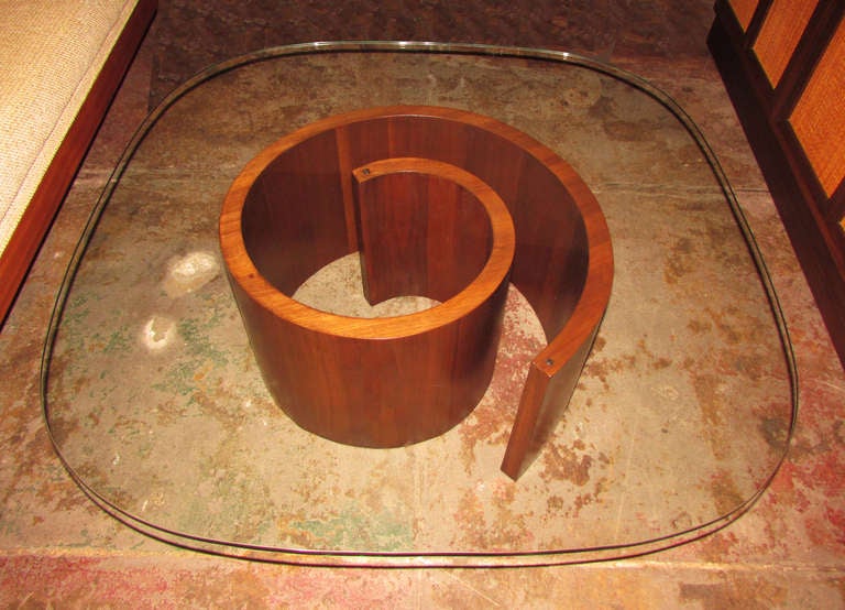 American Classic Snail Cocktail Table by Vladimir Kagan
