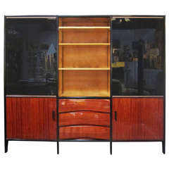 Mid-Century French Cabinet in Mahogany by Meubles Minvielle 6