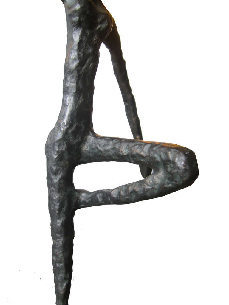 Bronze Sculpture of Dancing Woman 1