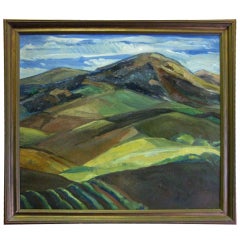 Rolling Landscape by Dorris Perkins