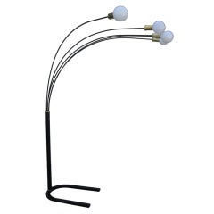 Stunning Arc Floor Lamp with Five Arms