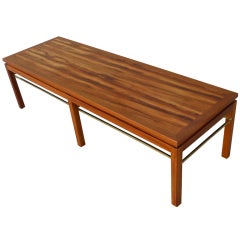 Mid-Century Rosewood Coffee Table by Edward Wormley for Dunbar