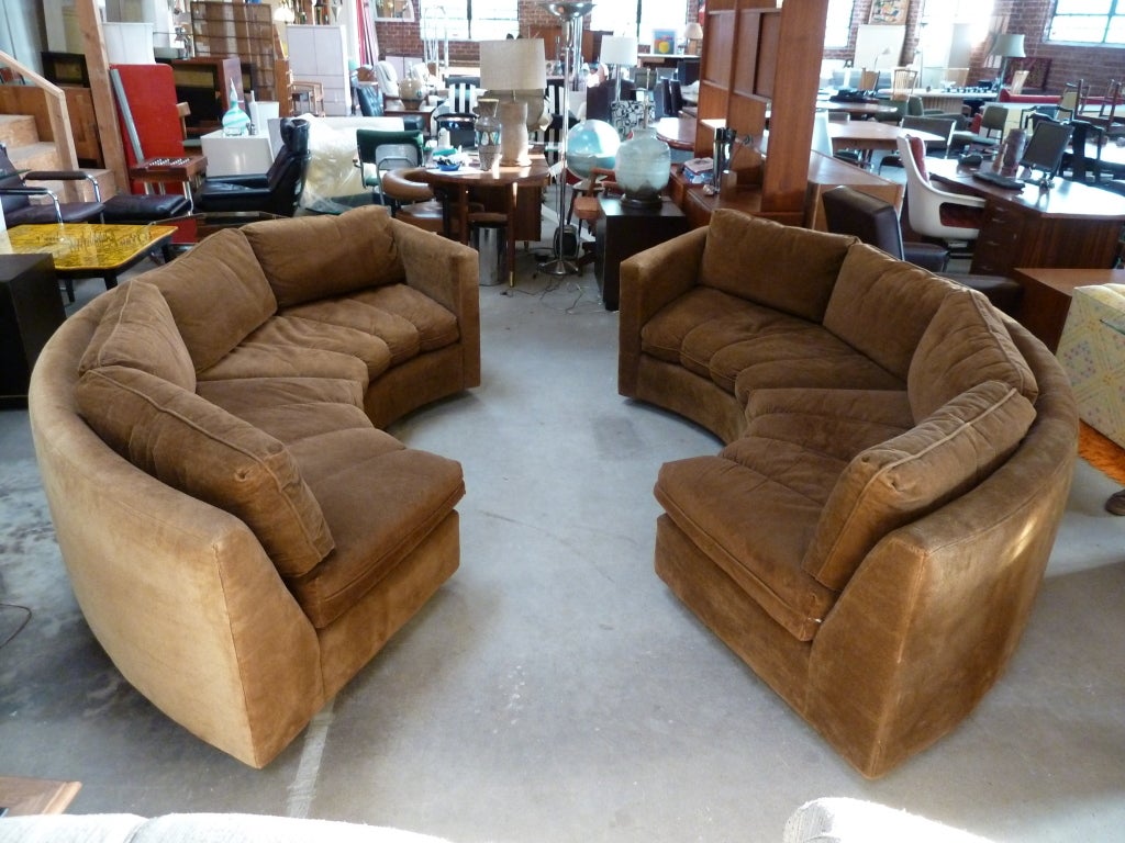 crescent shaped sectional sofa