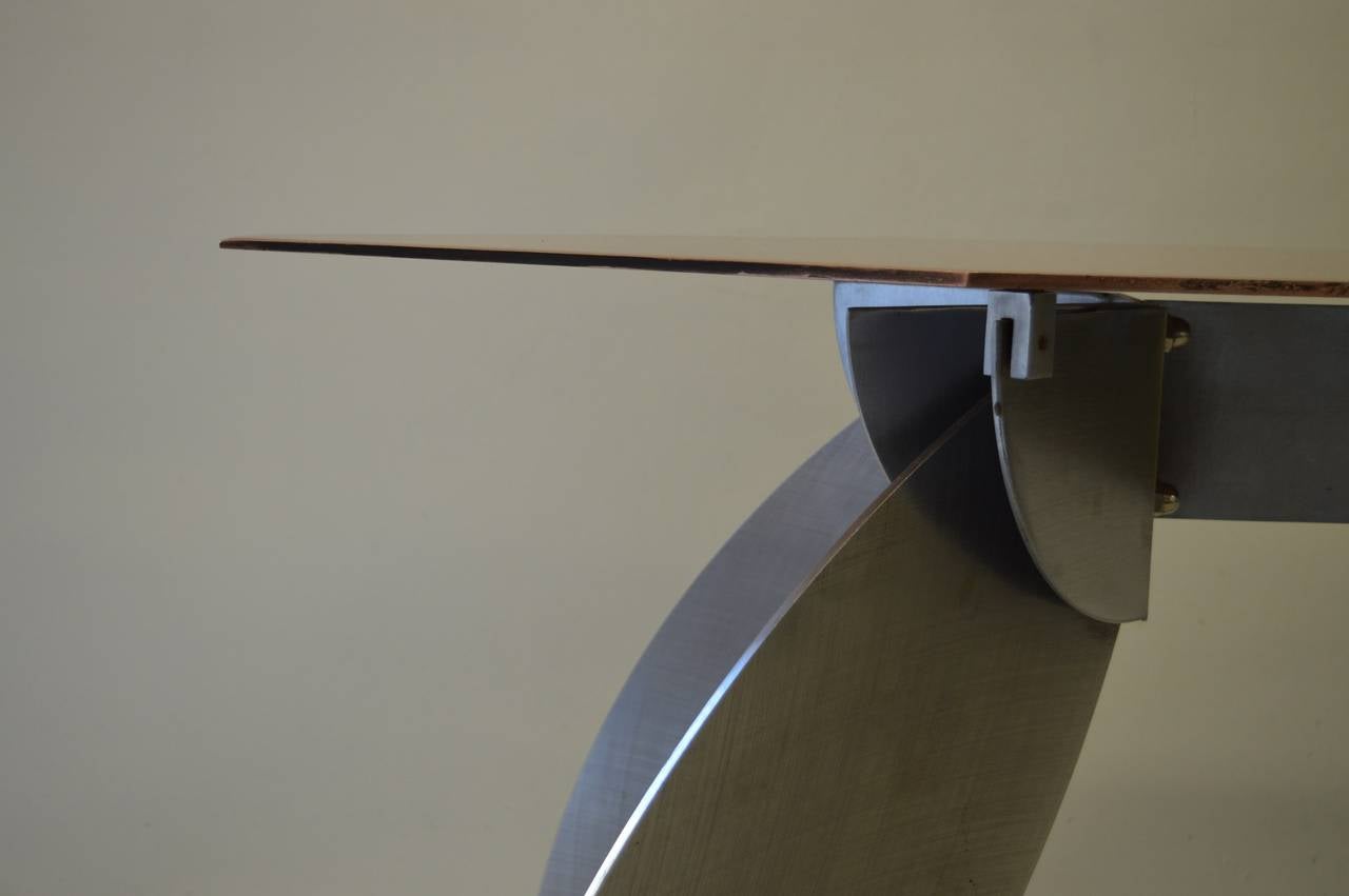 Late 20th Century Brutalist Console Table