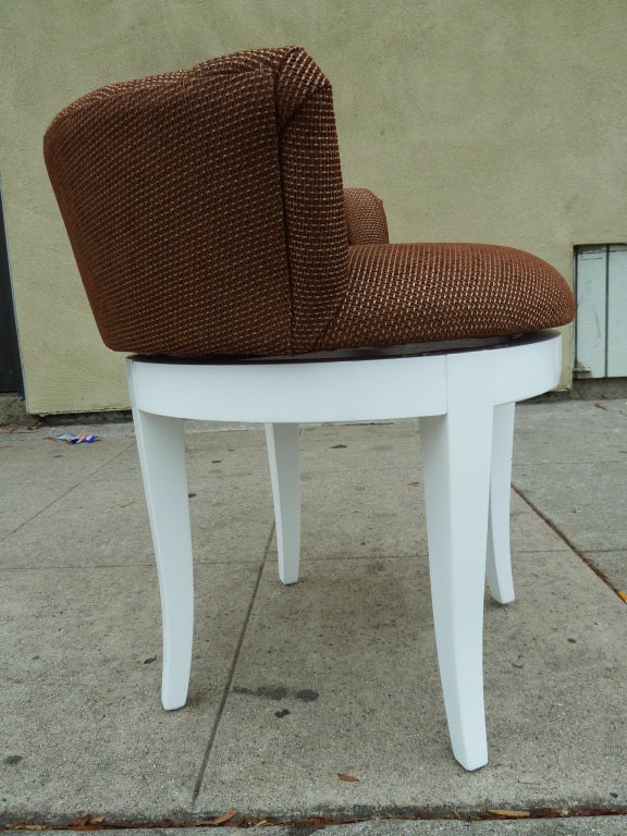 American Hollywood Regency  Vanity Chair