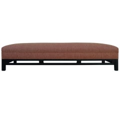 Mid-Century Upholstered Bench