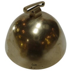 MId-Century Modern Hand Bell by Carl Auböck