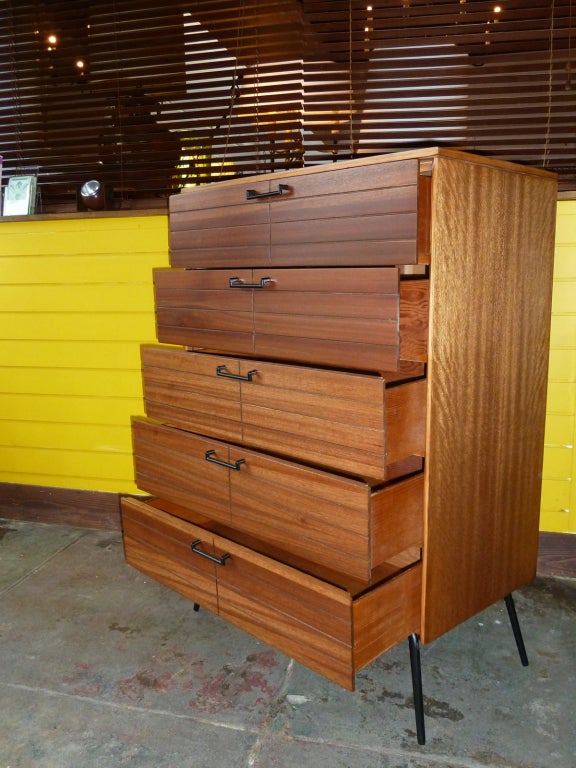 MidCentury Modern Chest of Drawers by Raymond Loewy for Mengel at 1stdibs