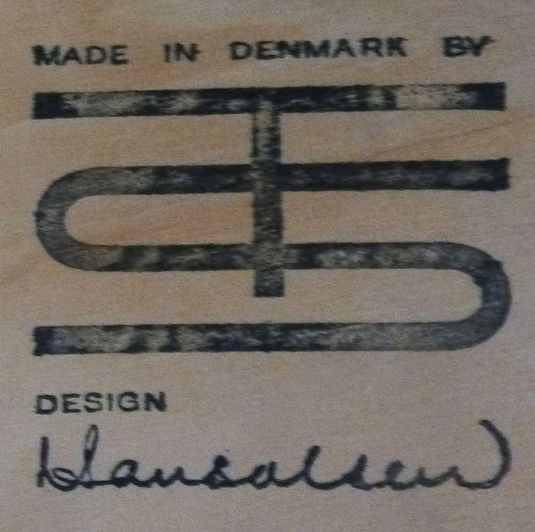 Classic Danish Modern Credenza by Hans Olsen 1