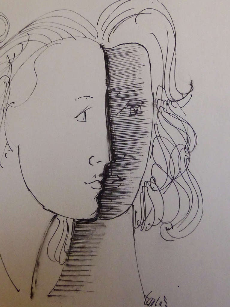 Perspektives Porträt des Bauhaus-Künstlers Frederic Taubes