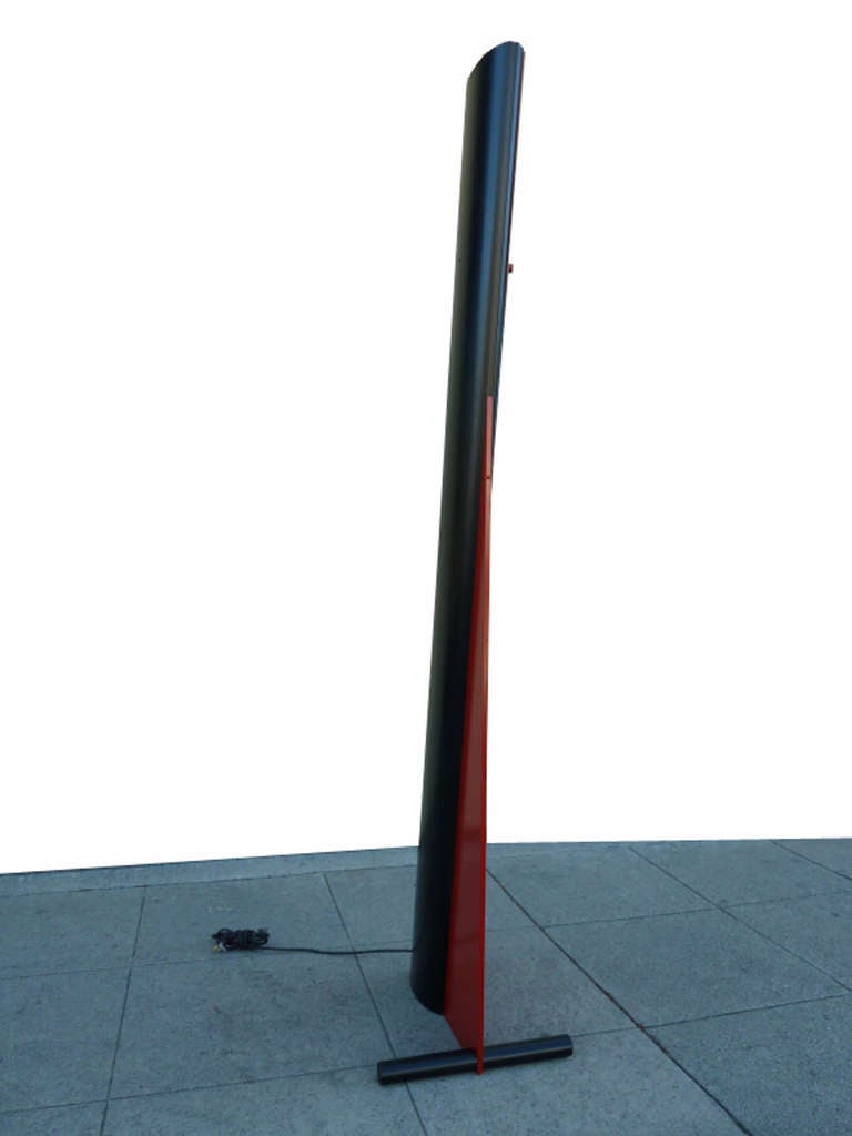 American Futuristic Floor Lamp by Ron Rezek