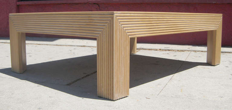American Parquet Top Coffee Table by Lane