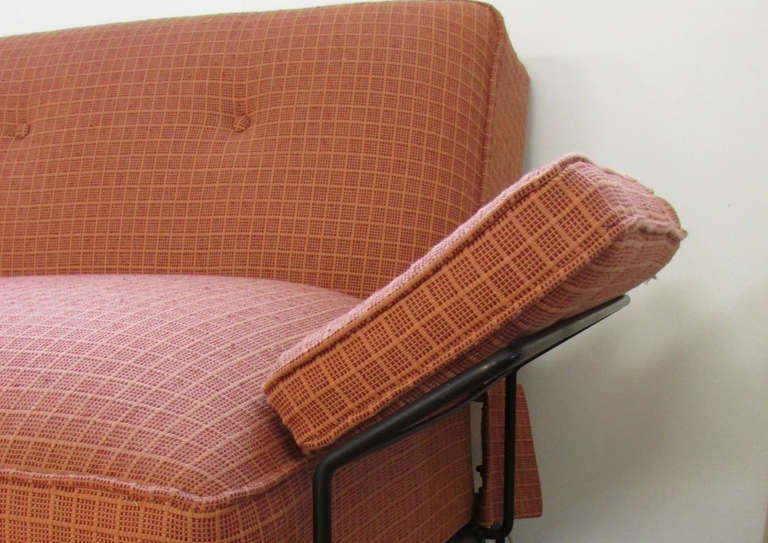 American Mid-Century Modern Convertible Sofa Bed