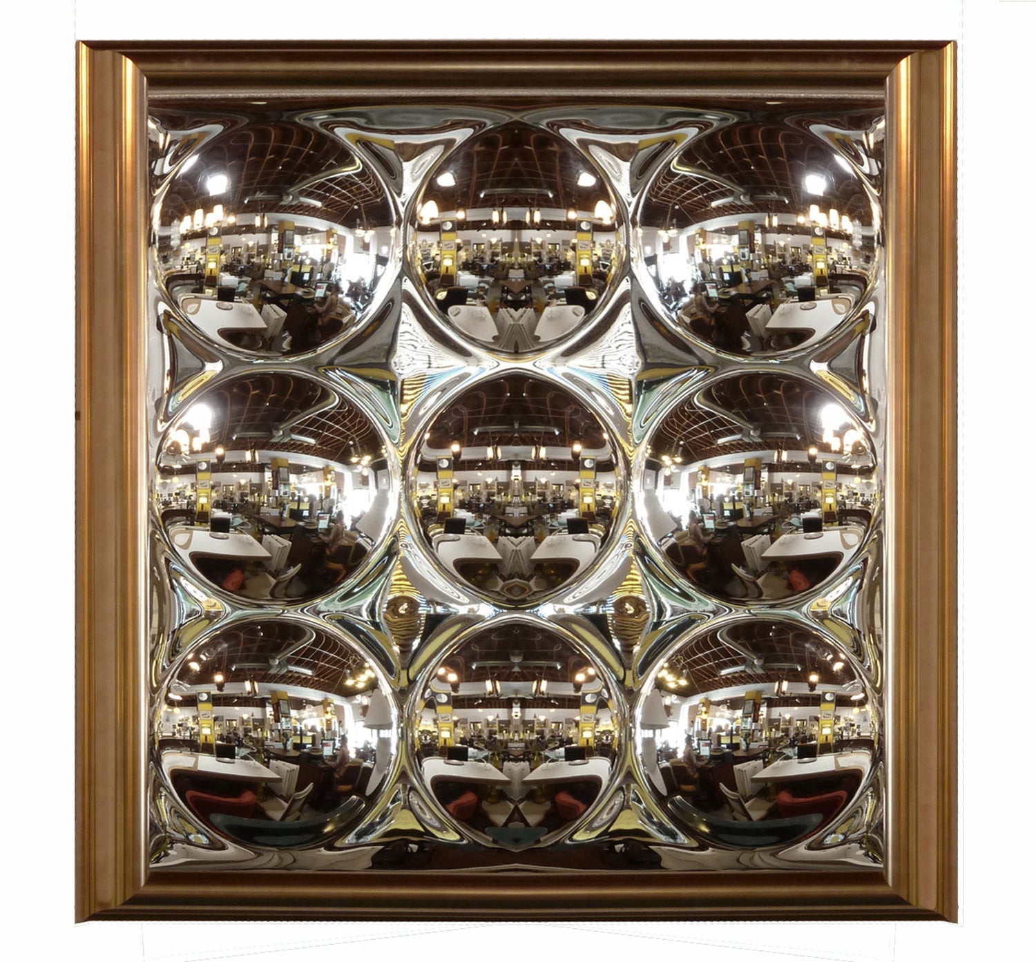 Mirrored OpArt Wall Hanging