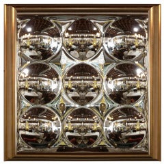 Mirrored OpArt Wall Hanging