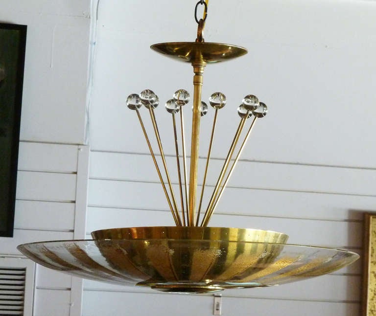 claremont glass globe chandelier