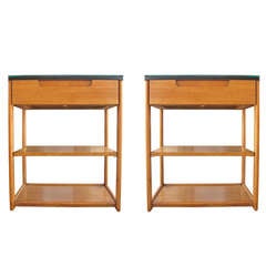 Pair of Tiered Side Tables by Drexel