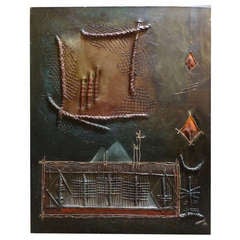"Egypt" Mixed Media Composition by Mouke