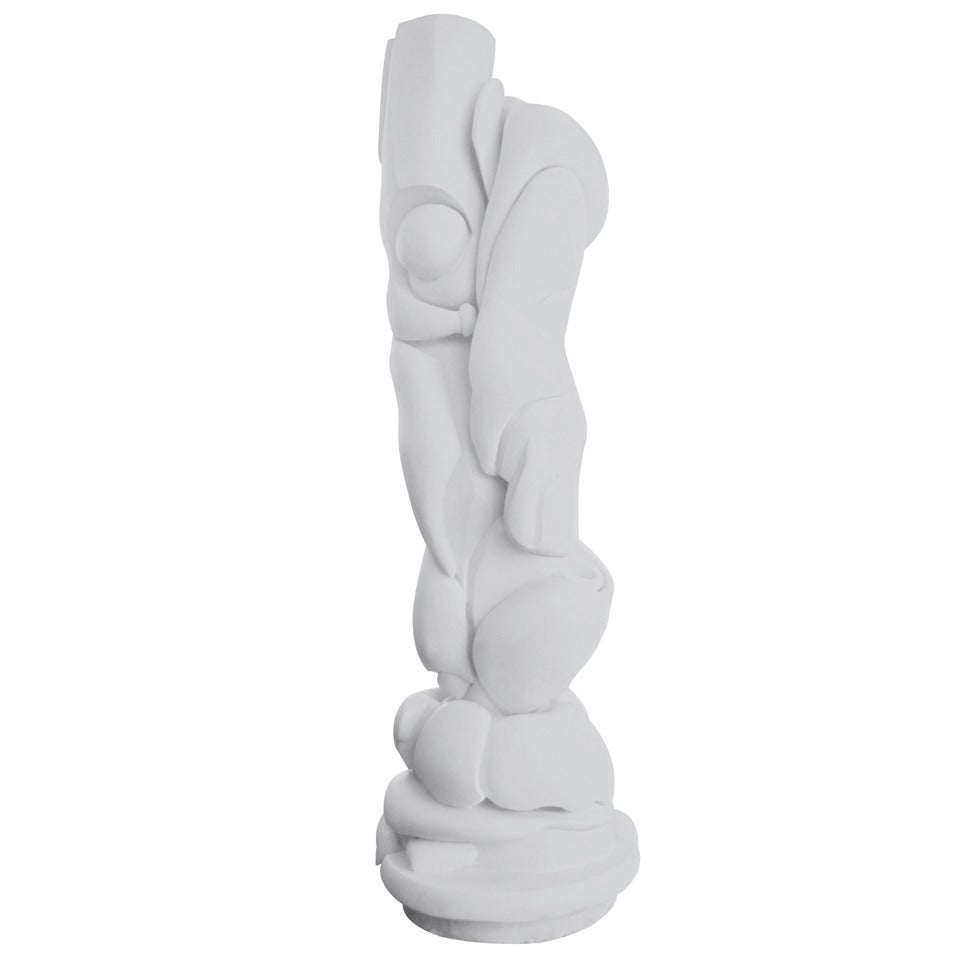 Surrealist Figural Sculpture in Plaster