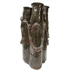 Huge Sculptural Ceramic Vase by Lane