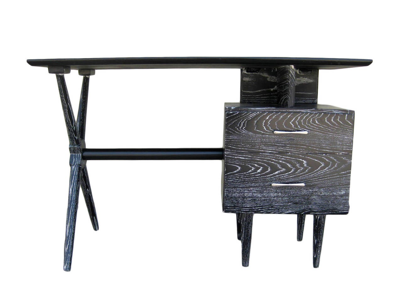 Mid-Century Modern Small Desk Attributed to Robsjohn-Gibbings