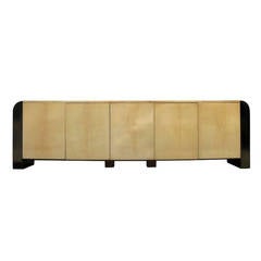 Nine Foot Long Italian Credenza by Aldo Tura