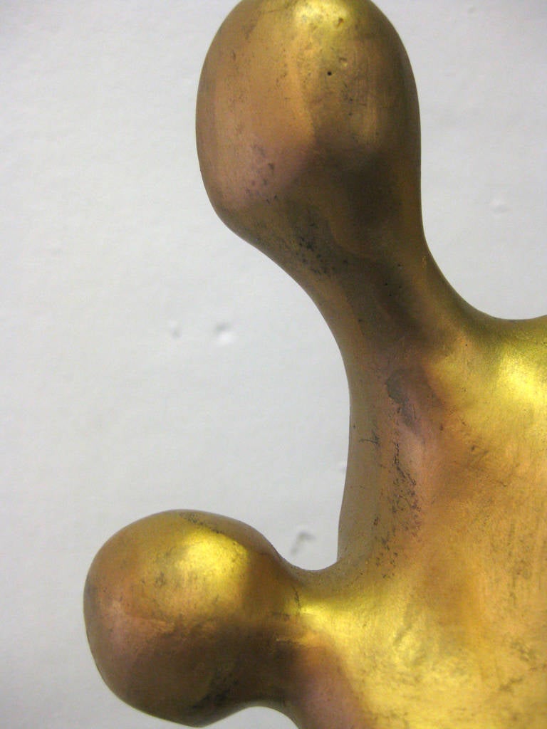 Mid-20th Century Gilded Sculpture of Entwined Couple