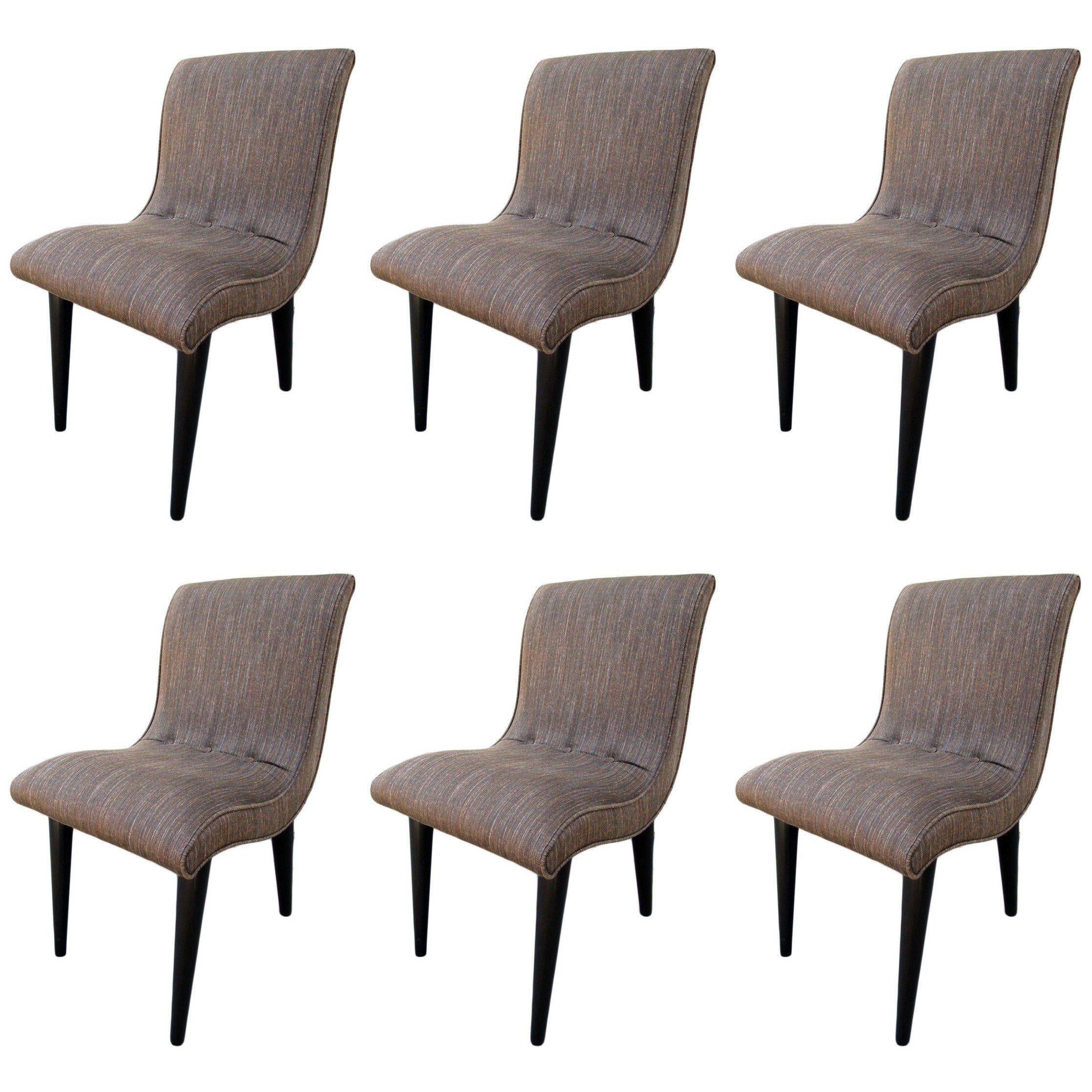 Set of Six Dining Chairs by Russel Wright