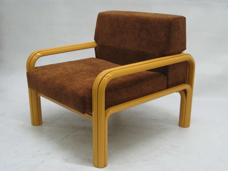 American Gae Aulenti Lounge Chairs for Knoll, Pair