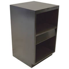 Minimalist Ebonized Night Stand 5