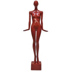 Vintage Articulated Fiberglass Mannequin