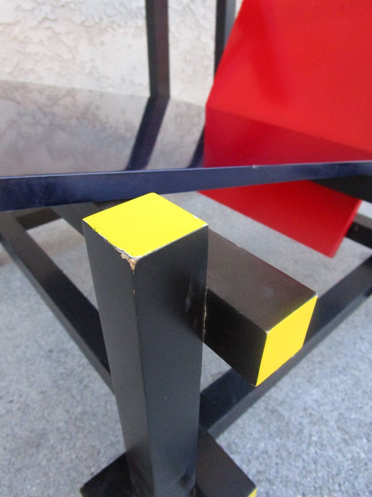 De Stijl Chair by Gerrit Thomas Rietveld for Cassina 2