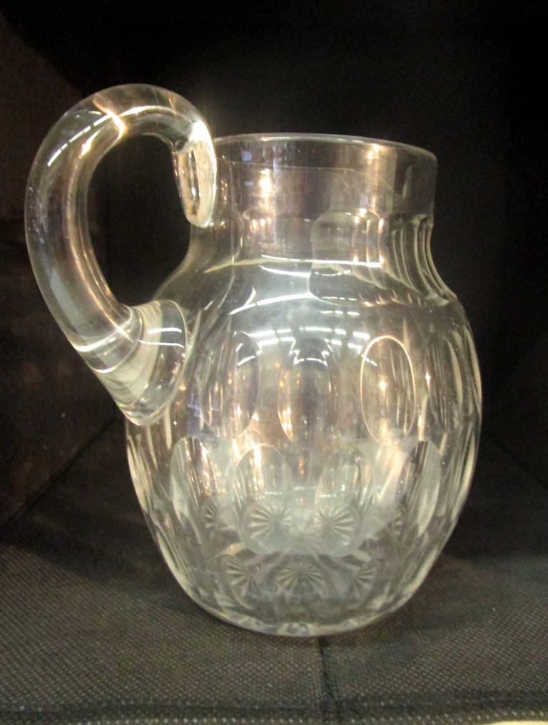 Baccarat Crystal Pitcher, 1950s 3